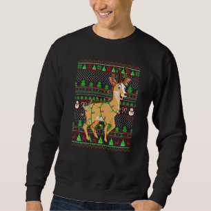Ugly Xmas Sweater Style Lighting Chamois Christmas