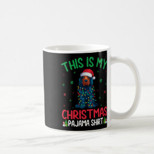 Ugly Xmas Tree Santa Portuguese Water Dog Christma Coffee Mug