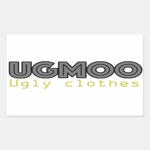 UGMOO Ugly Clothes Sticker