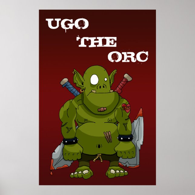 Ugo the Orc Poster (Front)