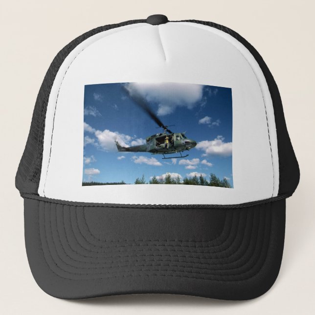 UH1 50 HELICOPTER TRUCKER HAT (Front)