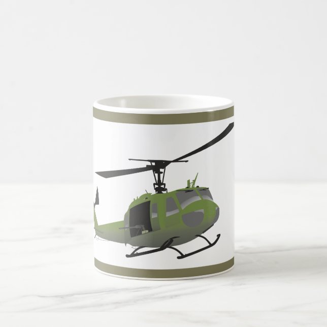 UH-1 Huey Military Helicopter Mug (Center)