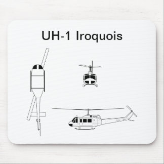 UH-1 Iroquois Mouse Pad