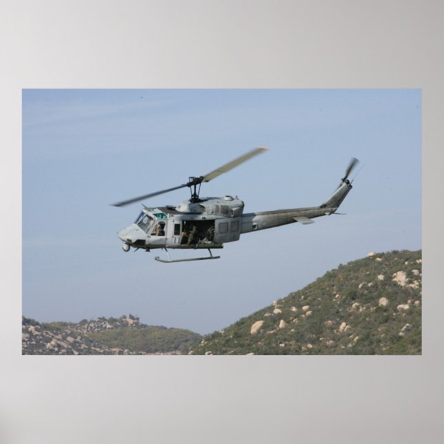 UH-1N Huey Poster (Front)