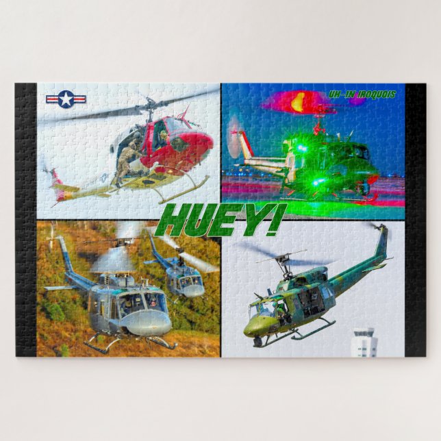 UH-1N IROQUOIS (20x30 INCH) Jigsaw Puzzle (Horizontal)
