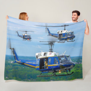UH-1N IROQUOIS FLEECE BLANKET
