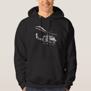UH-1N Twin Huey Hoodie