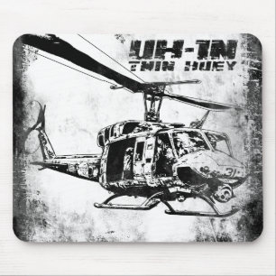 UH-1N Twin Huey Mouse Pad