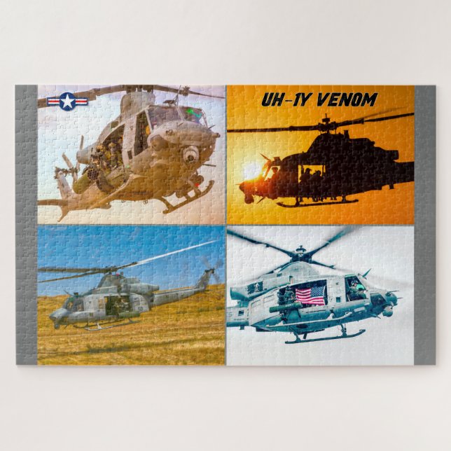 UH-1Y VENOM (20x30 INCH) Jigsaw Puzzle (Horizontal)