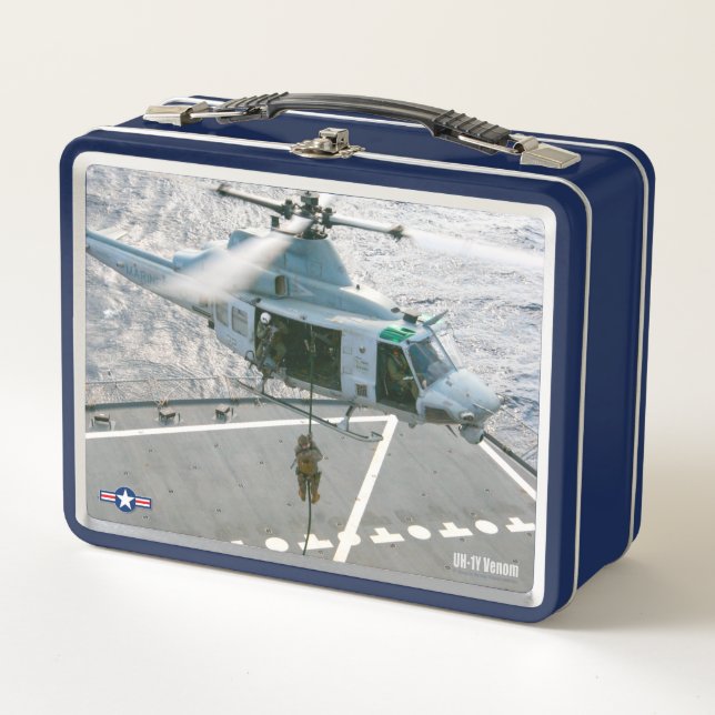 UH-1Y VENOM METAL LUNCH BOX (Front)