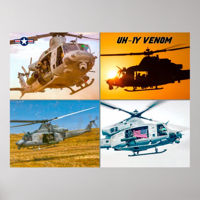 UH-1Y VENOM POSTER (Front)