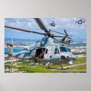 UH-1Y VENOM POSTER