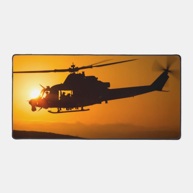 UH-1Y VENOM SUNSET DESK MAT (Front)