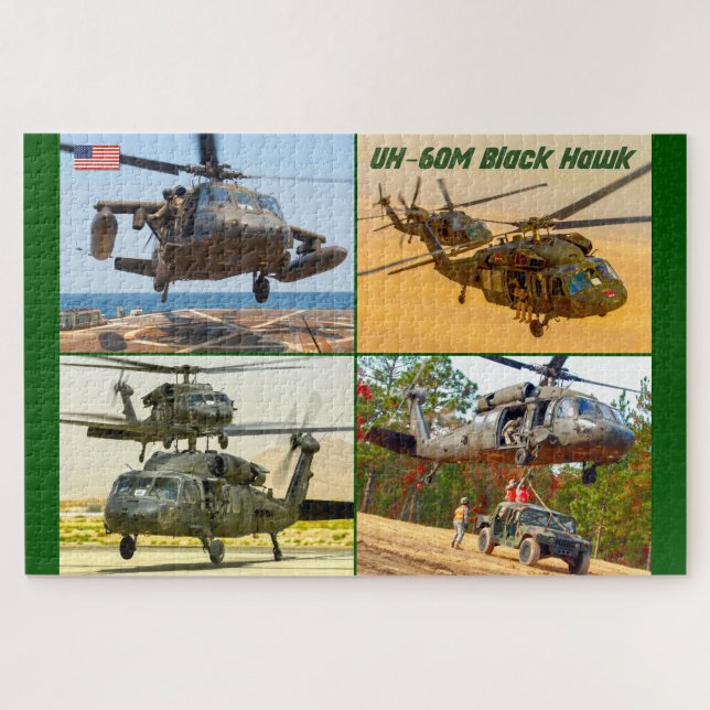 UH-60M BLACK HAWK (20x30 INCH) Jigsaw Puzzle (Horizontal)