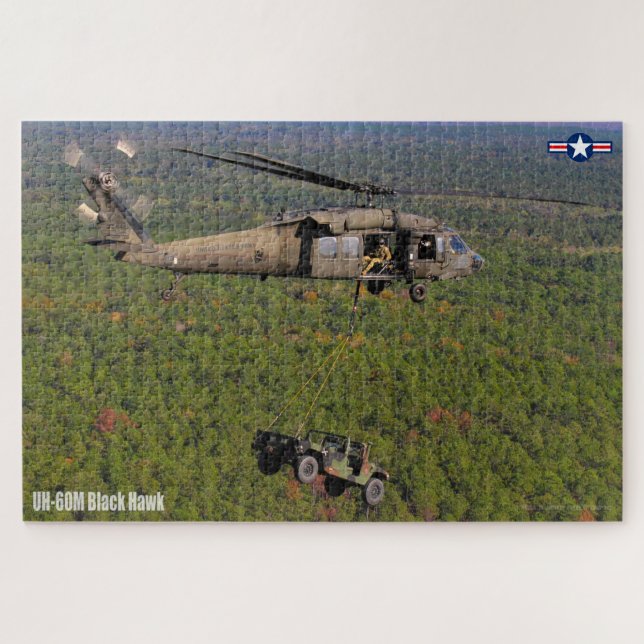 UH-60M BLACK HAWK (20x30 INCH) Jigsaw Puzzle (Horizontal)