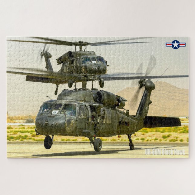 UH-60M BLACK HAWK (20x30 INCH) Jigsaw Puzzle (Horizontal)
