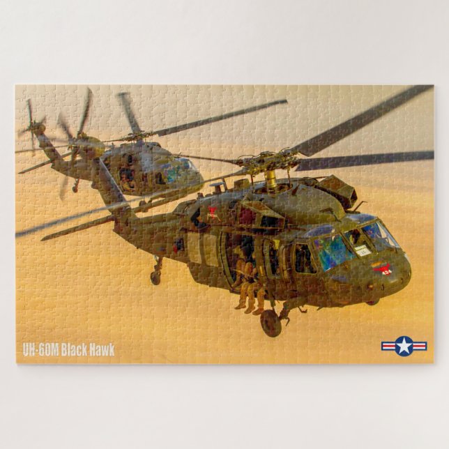 UH-60M BLACK HAWK (20x30 INCH) Jigsaw Puzzle (Horizontal)