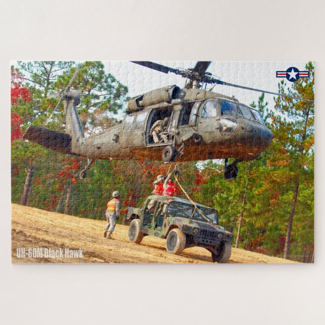 UH-60M BLACK HAWK (20x30 INCH) Jigsaw Puzzle (Horizontal)