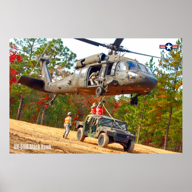 UH-60M BLACK HAWK POSTER (Front)
