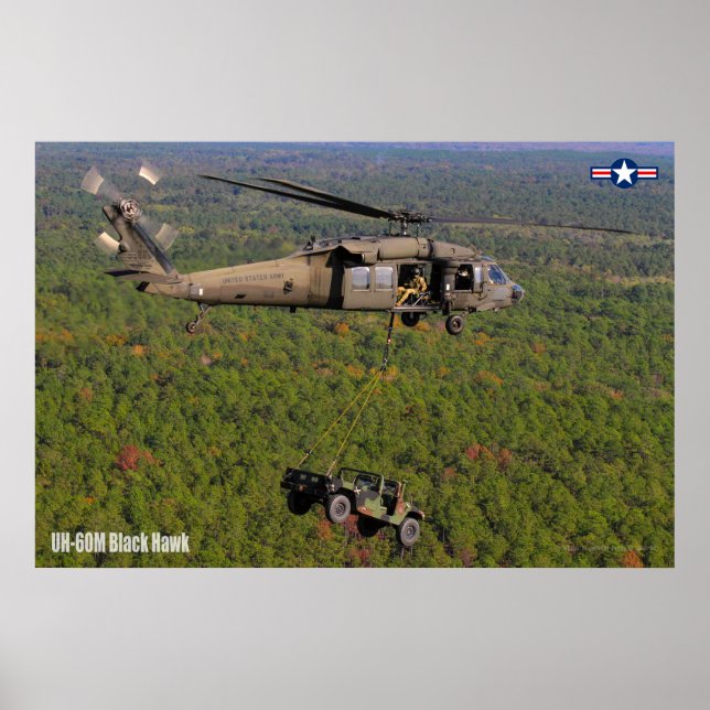 UH-60M BLACK HAWK POSTER (Front)