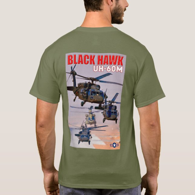 UH-60M BLACK HAWK T-Shirt (Back)