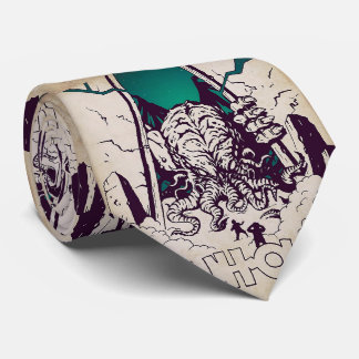 Uh-Oh Cthulhu Monster Tie