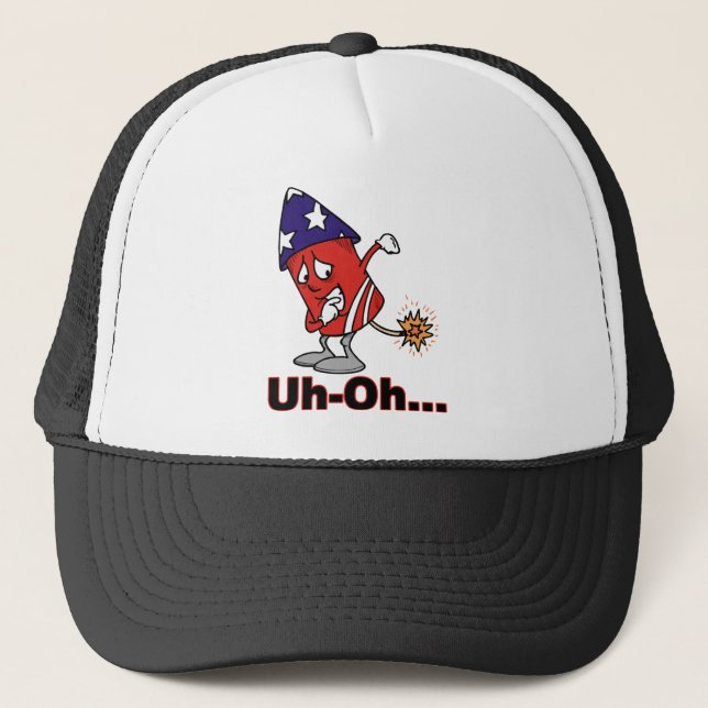 Uh Oh Trucker Hat (Front)