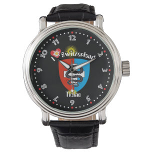 Uhr mit Schweizer-Entwurf Ticino / Tessin Watch