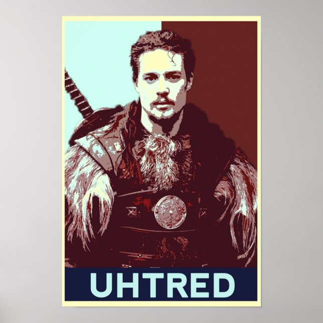 Uhtred of Bebbanburg Pop Art Poster (Front)