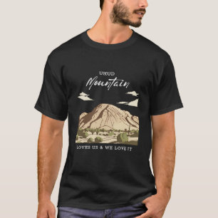Uhud Mountain Islamic T-Shirt Retro Gift