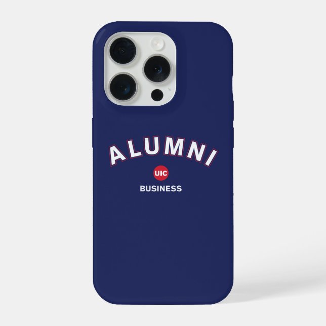 UIC Business Alumni  iPhone Case (Back)