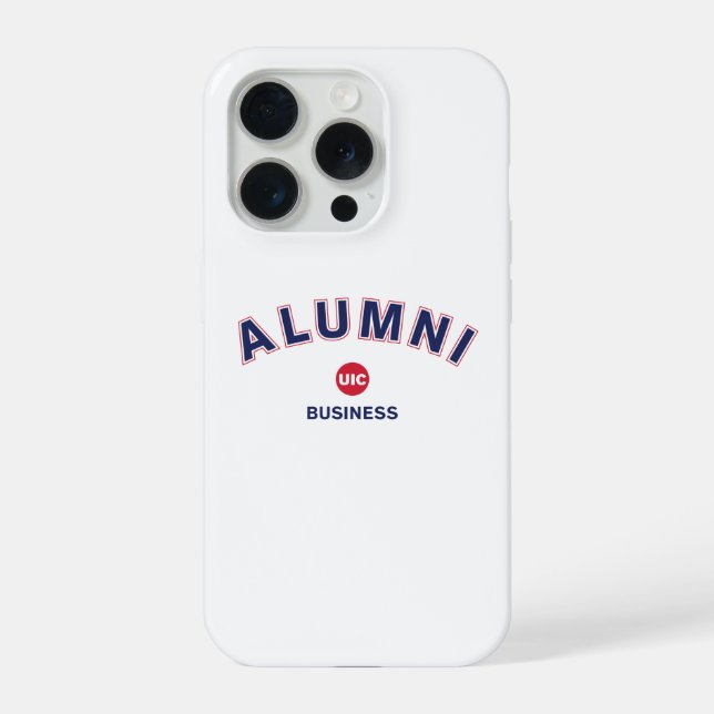 UIC Business Alumni  iPhone Case (Back)