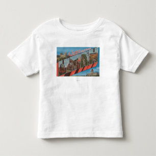 Uinta National Forest, Utah - Large Letter Toddler T-Shirt