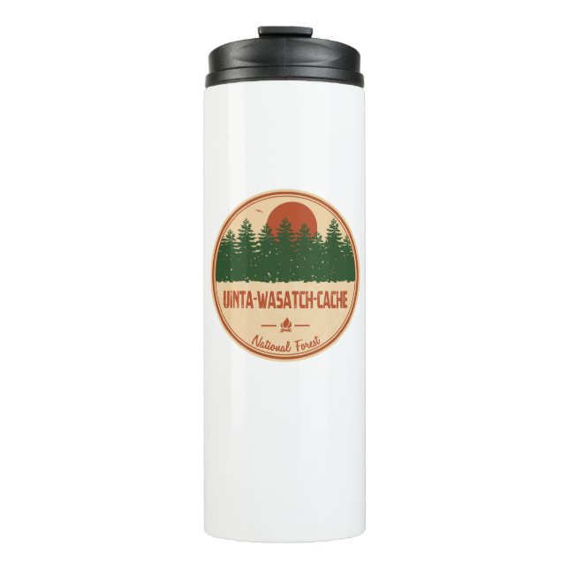 Uinta-Wasatch-Cache National Forest Thermal Tumbler (Front)