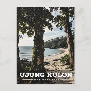 Ujung Kulon National Park  Postcard