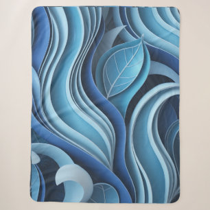 Ujung Padang Wave Relief Sherpa Blanket