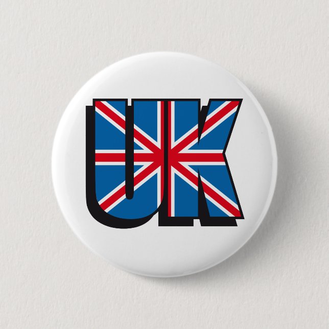 UK 6 CM ROUND BADGE (Front)
