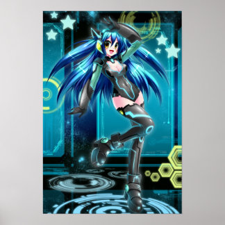 UK Anime Network Mizuki Poster