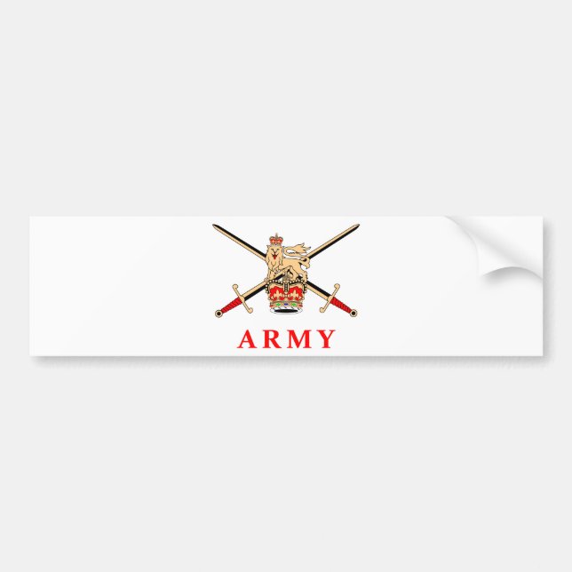 UK Army Bumper Sticker (Front)