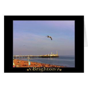 (UK) Brighton Pier Card