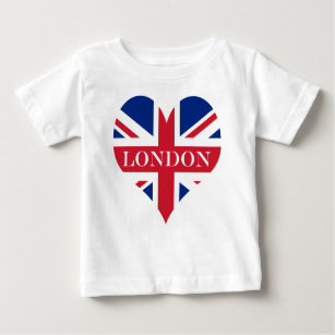 UK Britain Royal Union Jack Flag Baby T-Shirt