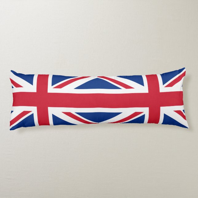 UK Britain Royal Union Jack Flag Body Cushion (Back)