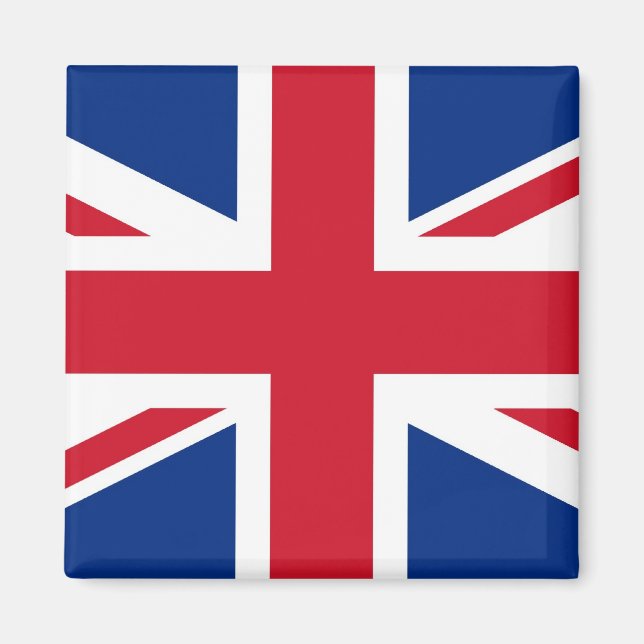UK Britain Royal Union Jack Flag Magnet (Front)