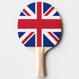 UK Britain Royal Union Jack Flag Ping Pong Paddle
