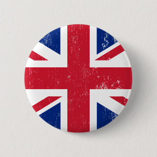UK British Great Britain England English Flag 6 Cm Round Badge