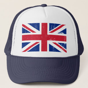 UK British Great Britain England English Flag Trucker Hat