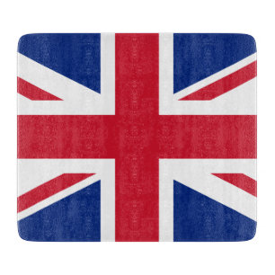 UK British Union Jack Flag Cutting Board