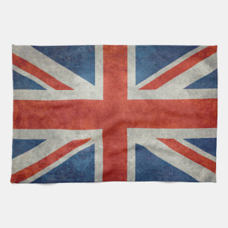 UK British Union Jack flag retro style tea towel