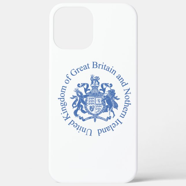 UK coat of arms Case-Mate iPhone Case (Back)