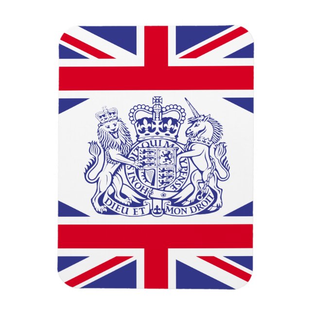 UK coat of arms Magnet (Vertical)